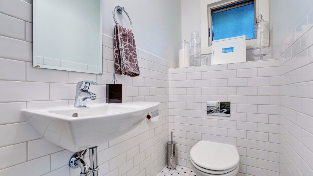 Standard Half Bath Dimensions Small Space Mastery